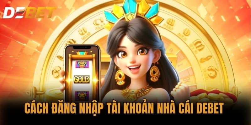 Cách đăng nhập tài khoản Nhà cái DEBET
